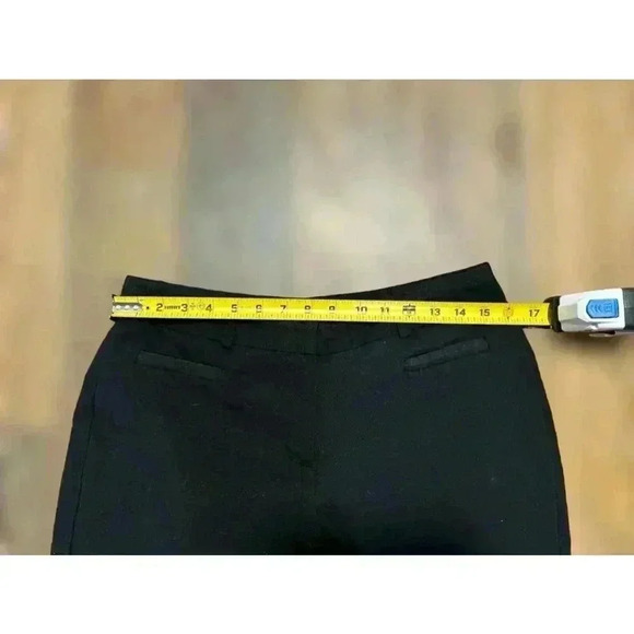 Larry Levine Black‎ Dress Pants, Size 8 - Picture 5 of 5